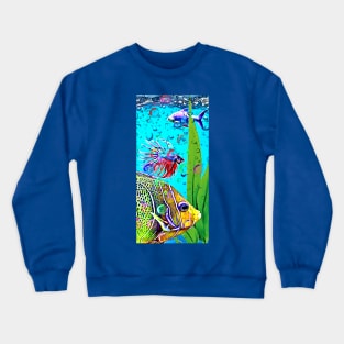 Aquarium Close Up Crewneck Sweatshirt